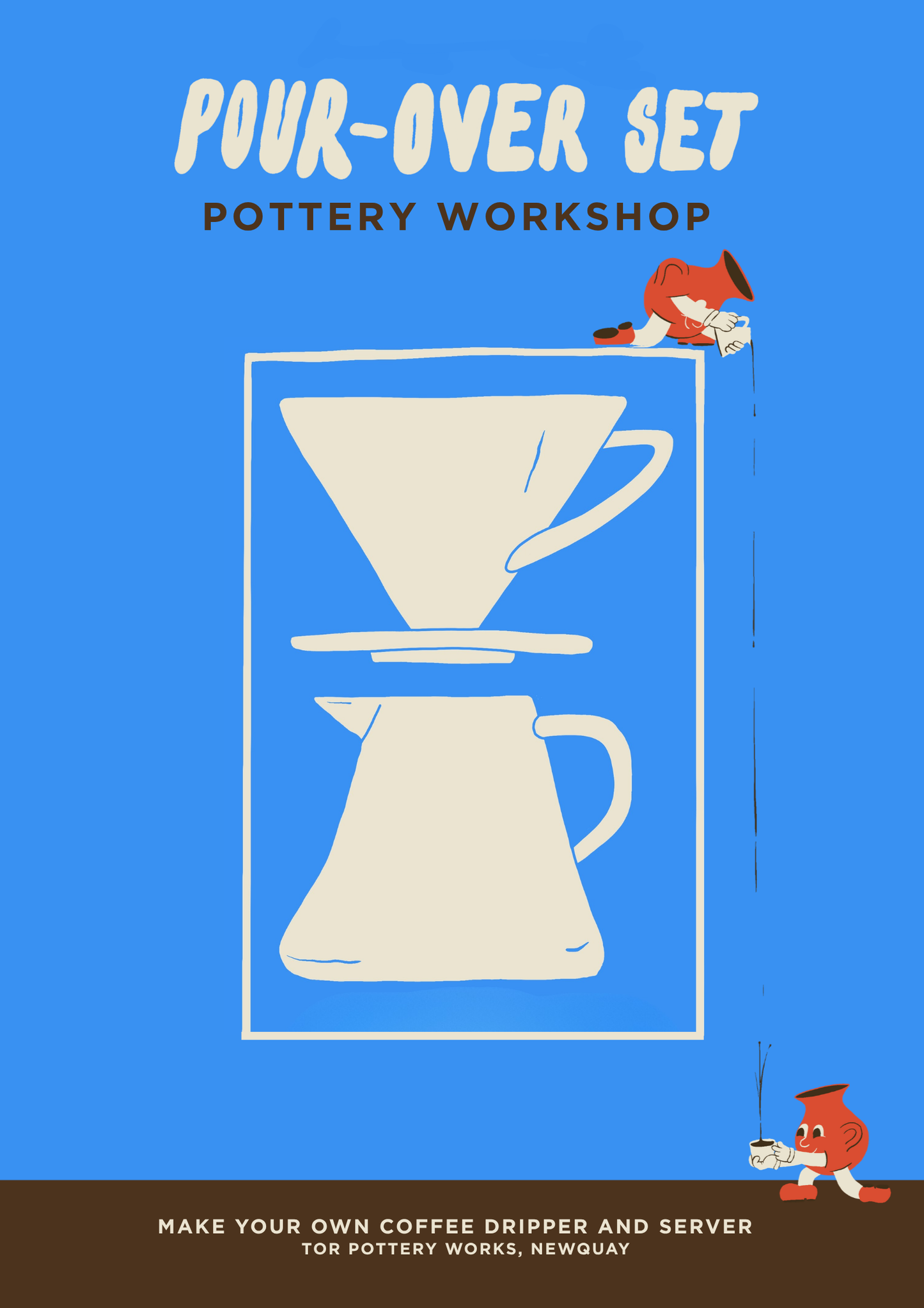 1 Day Coffee Dripper and Server Workshop in Newquay, Cornwall