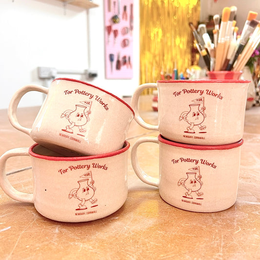 Tor Pottery Works Mugs