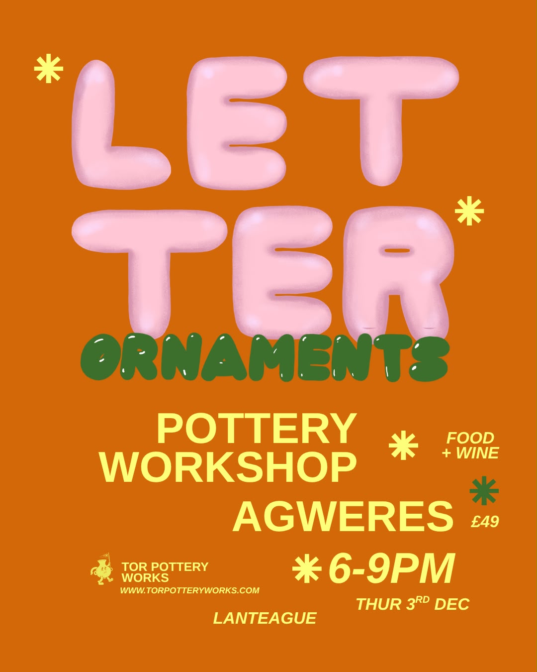 Agweres Winter Pottery Event